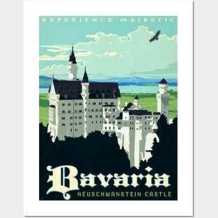Vintage Travel Poster Art - Bavaria Posters and Art